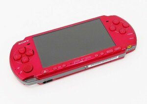 ○【SONY ソニー】PSP-3000 ラディアント・レッド