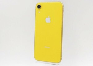 ◇ジャンク【Apple アップル】iPhone XR 64GB SIMフリー MT082J/A スマートフォン イエロー