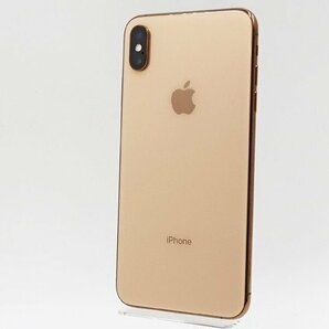 ◇【au/Apple】iPhone XS Max 64GB MT6T2J/A スマートフォン ゴールドの画像1
