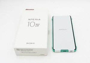 ◇未使用【docomo/Sony】Xperia 10 IV 128GB SIMフリー SO-52C スマートフォン ミント