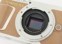 ◇【オリンパス】OLYMPUS PEN E-PL9 EZダブルズームキット ミラーレス一眼カメラ ブラウン_画像5