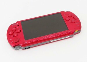 ○【SONY ソニー】PSP-3000 ラディアントレッド