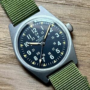 ロレックス ROLEX ミリタリー アンティーク 手巻き ジャンク ビンテージ ベトナム戦争 腕時計ミリタリーウォッチ 稼働品 機械式 軍用時計の画像1