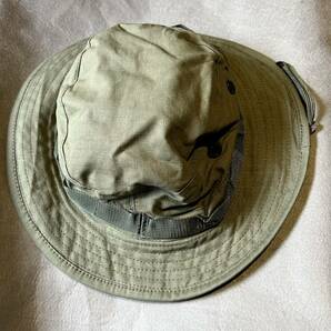 ベトナム戦争 アメリカ軍 OD ブーニーハット ローカルメイド ジャングルファティーグ 7 1/8 57cm レプリカ ミリタリー 帽子の画像2