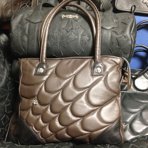 クロムハーツ Chrome Hearts TOTE 4POCKET/4ポケット レザートート ...