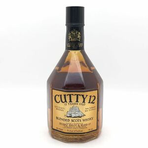 【未開栓】 CUTTY カティサーク 12年 ブレンデッド スコッチ ウイスキー 特級 750ml 43%