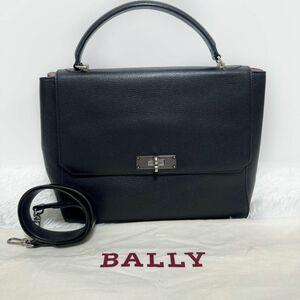 新品同様！BALLY バリー　BTURN EVERDAY 2wayショルダーバッグ　ハンドバッグ