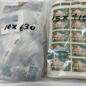 B46【個人保管品】/ 切手まとめ 127748円分 切手シール バラ 記念切手 郵便 普通切手 オリンピック お年玉シート 切手の画像5