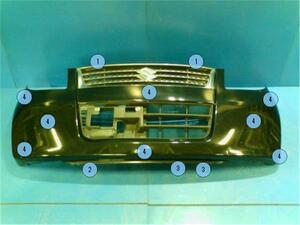 スズキ 純正 パレット 《 MK21S 》 フロントバンパー 71711-82K00-ZJ3 P31501-24002342
