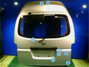  Nissan оригинальный Caravan { QGE25 } задняя дверь K0100-VW4MM P42500-24004113