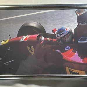「ジャン・アレジ/ Ferrari 412T2」パネル A4サイズの画像1