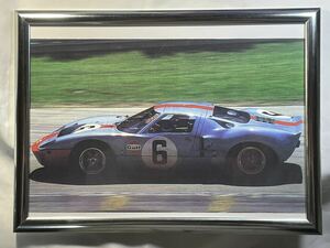 「FORD GT40」パネル A4サイズ ル・マン24時間 Ferrari 