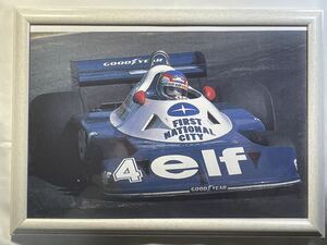 「ティレルP34とパトリック・ドゥパイエ」6輪 '77アルゼンチンGP F1