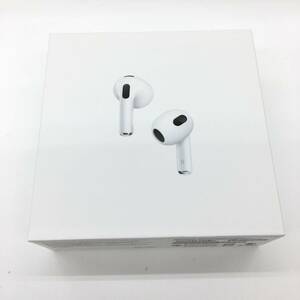 ■未開封/送料無料【AirPods 第3世代 MPNY3J/A】エアーポッズ/エアポッズ/イヤホン/Bluetooth（A04）