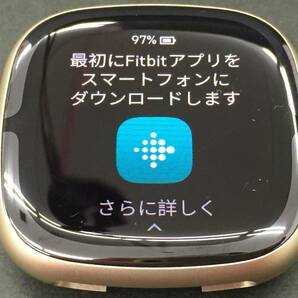▲▽通電確認済【Fitbit Sense 2 by Google FB521】フィットビット/スマートウォッチ/現状品△(R2730)△▼の画像8