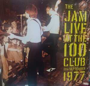 ザ・ジャム　The Jam Live at 100 Club 1977 限定LP　