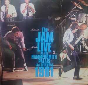 ザ・ジャム　The Jam Live at Hammersmith Palais 1981 限定LP　