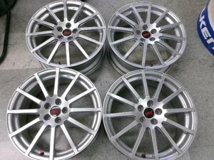 STIGenuine　18 InchWheels　4本　ENKEI製　7.5J＋55　5H100　Legacy　B4　Impreza　Exiga　越谷