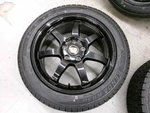 7本 スポーク 新品 KD スタッドレス 17インチ 4本 7J 5/114.3 +55 205/55R17 ステップワゴン 野田_画像2