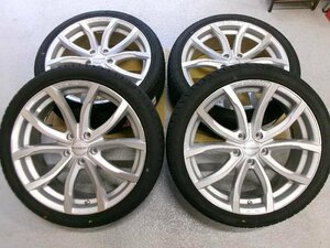 【未使用】タイヤホイールセット ホイール付き225/40R19 ヴェネルディレッジェーロ7.5J オデッセイ ヴェゼル岩槻