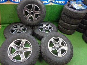 JL系ラングラー純正 ホイール付き　245/75R17　PCD127　7.5J 上尾