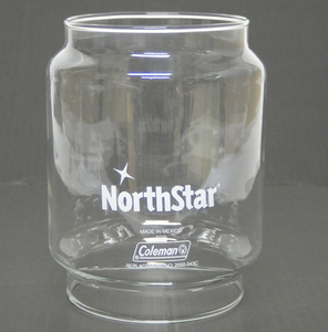 ■Coleman コールマンノーススター NorthStar 2000 ガラスグローブ ホヤ ④ MEXICO製 2000-043C North Star