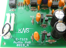 ■KNS Conclusion C-T1CS AUDIO PWB オーディオ基板 DAコンバーター 光デジタル出力、アナログ出力OPA2604AP/OPA604AP/CS8420-CS7_画像7