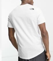 the north face ザ ノースフェイス メンズ 大きいサイズ シンプル ドーム Tシャツ 半袖 コットン ホワイト 白 simple XXL 3XL 4L 海外限定_画像2