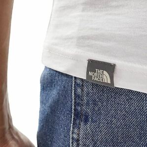 THE NORTH FACE ザ ノースフェイス メンズ 半袖 Tシャツ バッグデザイン 海外限定 正規品 完売品 ホワイト 白 L XL コットン クールネックの画像4