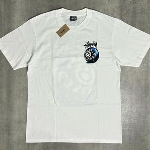 STUSSY ステューシー STUSSY & BORN X RAISED 8 BALL TEE ボーン X レイズド X 8 ボール Tシャツ 半袖 ホワイト XL メンズ レディースの画像5