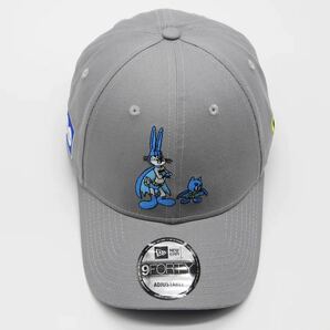 ニューエラ NEWERA 9FORTY WB 100th Year Looney Tunes キャップ 帽子 メンズ レディース ルーニーテューンズ グレー 海外限定 正規品の画像7