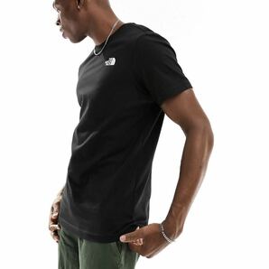 THE NORTH FACE ザ ノースフェイス VERTICAL NSE メンズ 半袖 Tシャツ バッグデザイン 海外限定 正規品 完売品 ブラック 黒 S M コットンの画像2