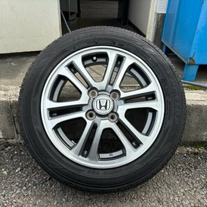 1本だけ N-BOX純正アルミホイール 155/65R14 ノーマルタイヤの画像2