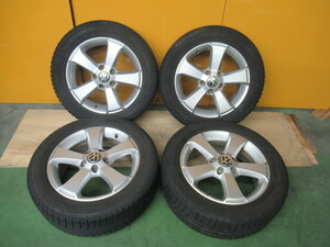 【送料着払い商品】0071　中古ホイル　ワーゲン 6J×16H2 　205/55R15 94H 　MICHELIN　X-ICE 4本