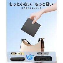 ★ブラック★ ミニDVDプレーヤー 1080Pサポート DVD/CD再生専用モデル USB給電 リージョンフリー CPRM対応 HDMI出力 録画の再生_画像5