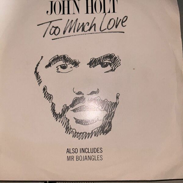 John Holt Too Much Love レゲエ　7インチ