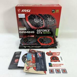 送料込み MSI GeForce GTX 1070 Ti GAMING 8G グラフィックスボード VD6490 C28-240317-018
