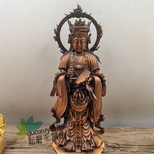  【帝釈天】 仏像 古色 真鍮像 ミニチュア仏像 総高さ16cm