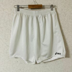 [No.003] Asics шорты L спортивная одежда короткий хлеб белый мужской имя ввод 