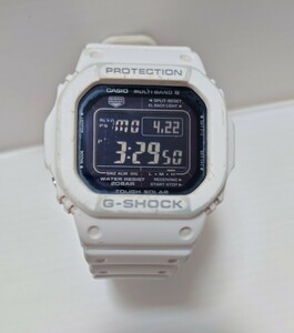Casio Casio/ G-Shock/ G Shock/ GW-M5610MD/ Watch/ White/ Tough Solar/ Waterpronation/ Radio Solar Watch