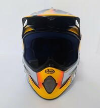 Arai アライ/V-Cross2 PRO/ オフロードヘルメット/2004年4月5日製/57・58cm/ ヘルメット_画像2