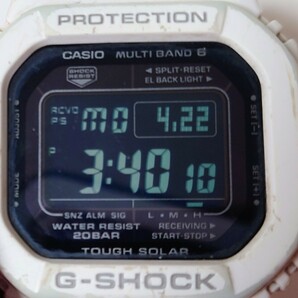 CASIO カシオ/ G-SHOCK/ Gショック/GW-M5610MD/ 腕時計/ ホワイト/ タフソーラー/防水/電波ソーラー時計の画像7