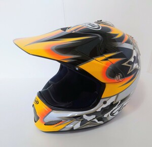 Arai アライ/V-Cross2 PRO/ オフロードヘルメット/2004年4月5日製/57・58cm/ ヘルメット