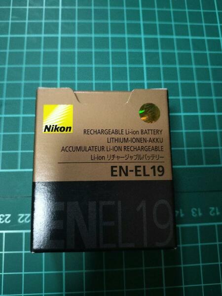 EN-EL19 Nikon リチウムイオンバッテリー　新品未使用　Coolpix
