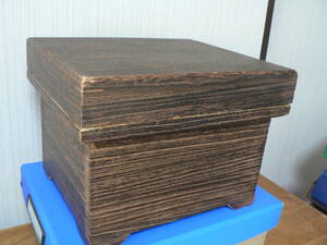  postage the cheapest 850 jpy tableware 23-02/23:..../ rice chest / rice .. board made 7 liter =5kg for 