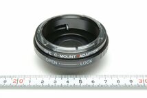 ※【新品未使用】 Kenko ケンコー C-MOUNT ADAPTER Cマウントアダプター キヤノンFD FLマウント → Cマウント 箱付 c0470_画像2