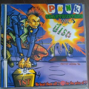 LP2枚組 V.A [PUNK CHARTBUSTERS VOL.3] WOLVERINE RECORDS