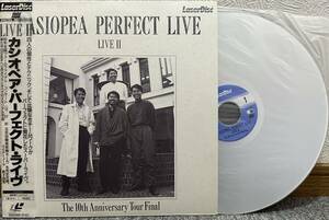 カシオペア＜Casiopea＞「CASIOPEA PERFECT LIVE II」LD＜レーザーディスク＞