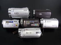 まとめ デジタルムービー カメラ SONY/パナ/JVC/Victor/CANONその他メーカー HDR-CX370/HDR-CX535等 全てHDD/メモリ式 18台現状/ジャンク品_画像9