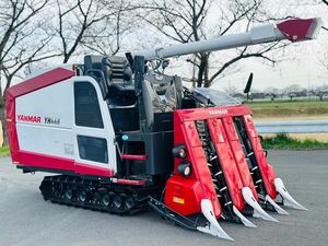 ■YanmarCombine■YANMAR■4条刈■48馬力 ■YH448■4WD■使用hours342Ｈ■ディーゼルengine■美品■